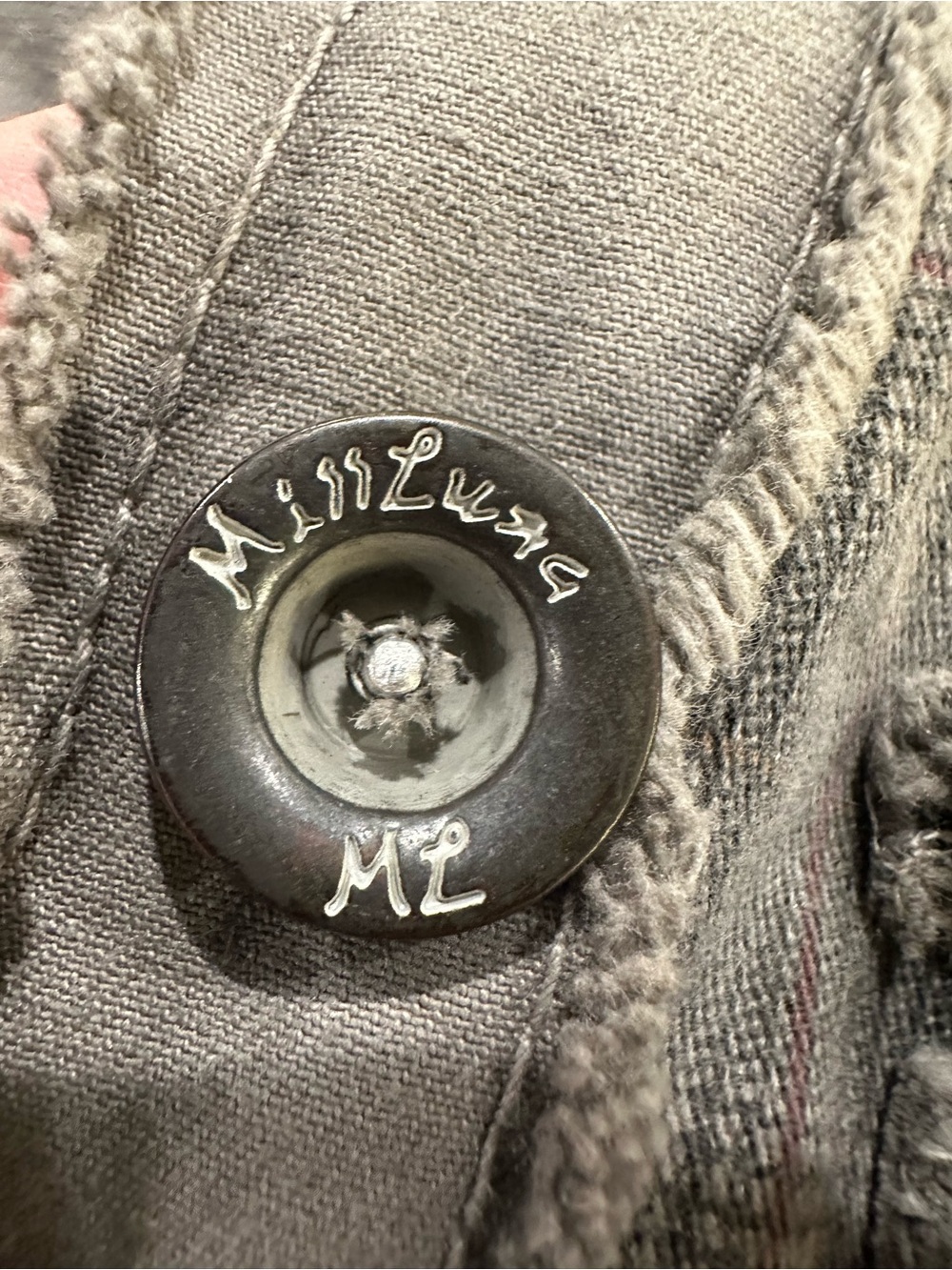 Miss Luna Distressed Utility Moto Jacket Y2K Grunge Avant Garde Patchwork M - Picture 5 of 16